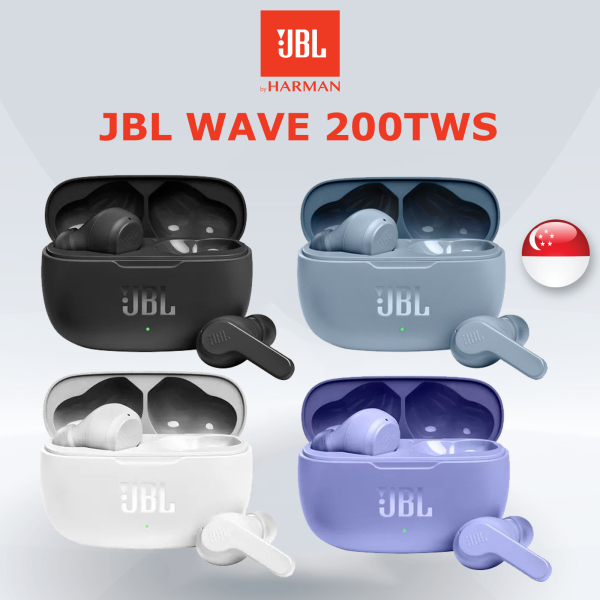 [SG] JBL Wave 200TWS True Wireless Earbuds – Bluetooth 5.0, Sweat Resistant, Ergonomic Fit Singapore