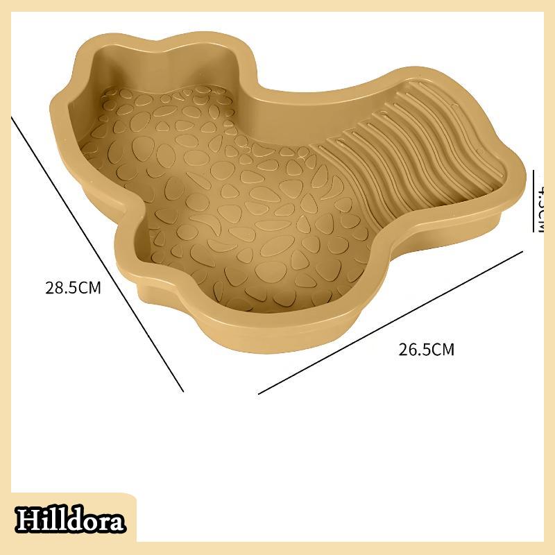 [Hilldora] Loài bò sát món ăn nước với chống trượt giả đá thang thực phẩm bát nước cho rùa thằn lằn tắc kè nhỏ vật nuôi cung cấp - 5