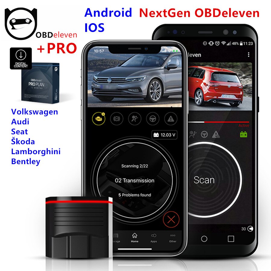 Obdeleven Pro Obd2 Diagnostic Scanner For Volkswagen Audi Seat