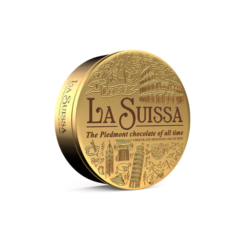 (Date 3/1/2026) SOCOLA ĐEN TRỨNG MINI LA SUISSA, 115G