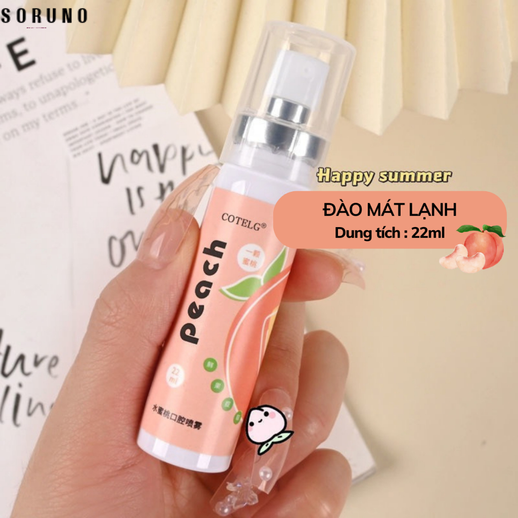 Lọ Xịt Thơm Miệng CoTel G 22ml Hơi Thở Thơm Mát Hàng Mới Về Miễn Phí Vận Chuyển Khuyến Mãi Bảo Hành Chính Hãng Sản Phẩm Chăm Sóc Răng Miệng Chất lượng Cao Dễ Sử Dụng Thích Hợp Cho Mọi Lứa Tuổi