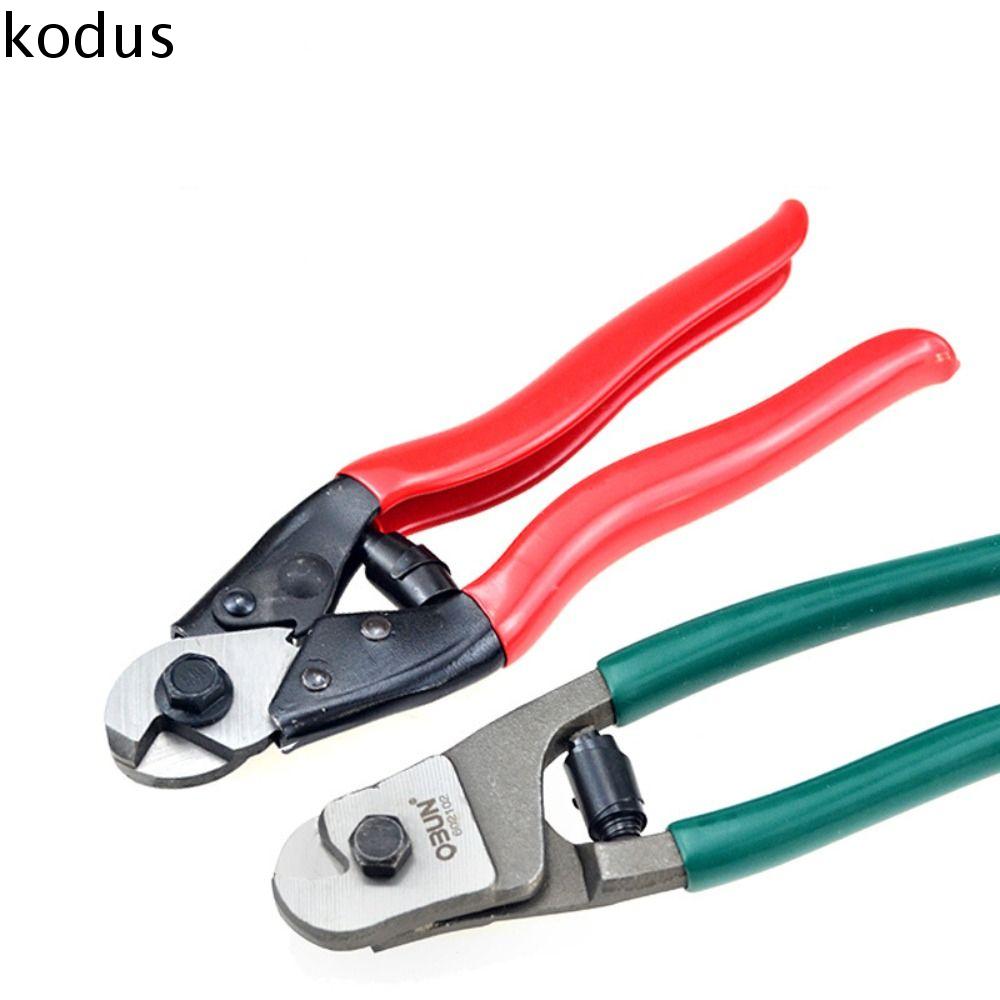 KODUS 8-inch 5mm Dụng cụ sửa chữa Thép Mangan 65 Tay cầm chống trượt Tông đơ bu lông Kìm cắt nan hoa Kìm ống dây phanh Máy cắt dây cáp Máy cắt dây phanh