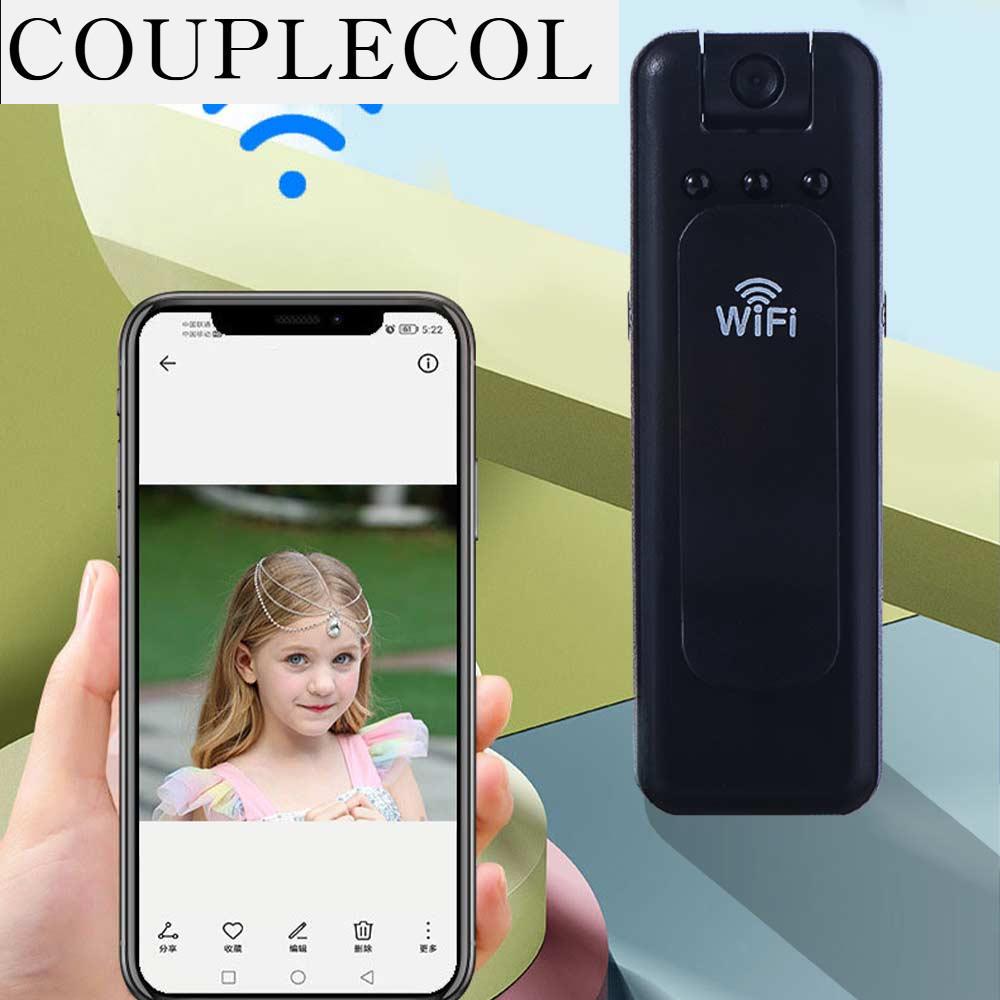 กล้องถ่ายรูปและอุปกรณ์ถ่ายภาพ COUPLECOL หมุนได้ 180 องศา กล้องบันทึกวิดีโอดิจิตอลขนาดเล็ก กล้องมองกลางคืน แก้ไขหน้าอก กล้องมินิ HD กล้องวิดีโอ ทั้งหมดในเครื่องเดียว กล้องเคลื่อนที่แบบพกพา การตรวจสอบระยะไกล
