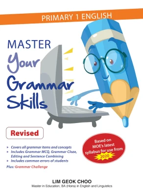 Primary 1 English - Master Your Grammar Skills/Primary Assessment Books / Primary one english books assessment books for primary 1 students / singapore syllabus english books / english primary 1 english books singapore syllabus
