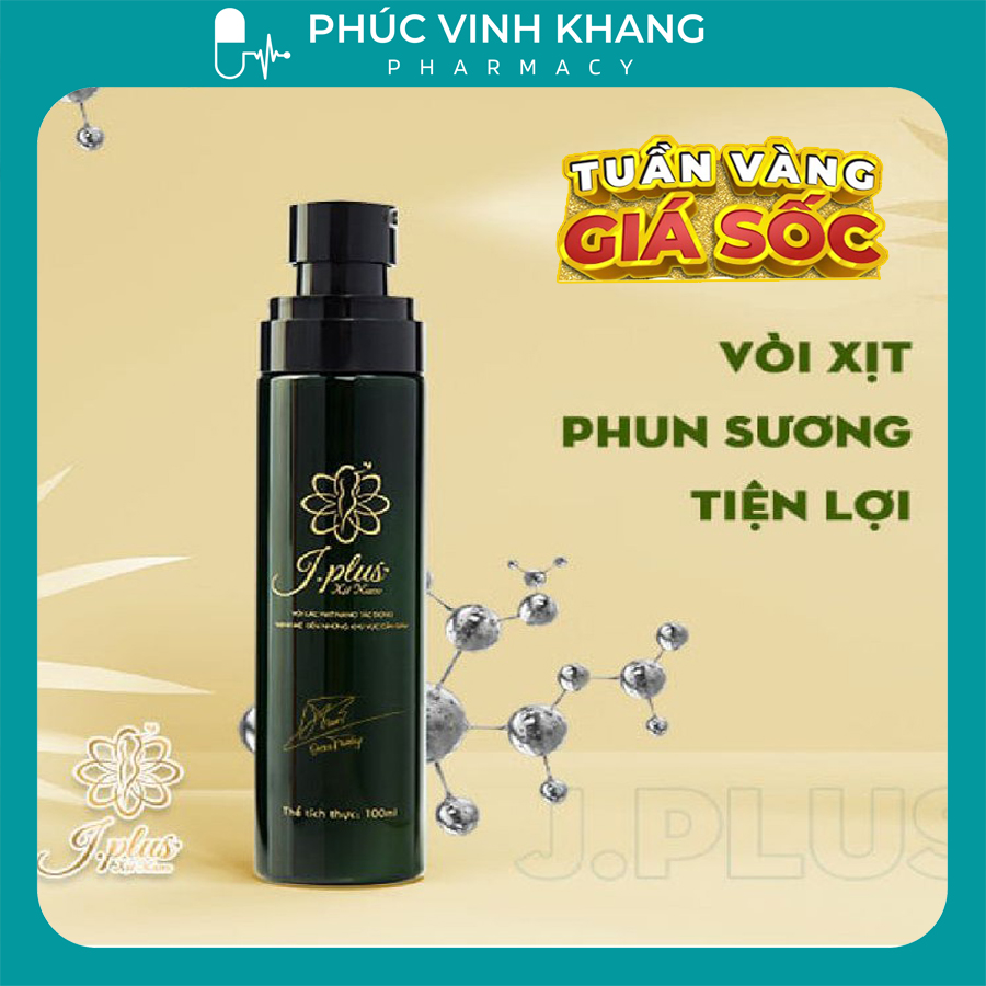Xịt Tan Mỡ Nano JPLUS Đan Trường Giảm Mỡ Bụng, Mỡ Đùi, Bắp Tay 100ml