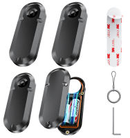 FONKEN Waterproof Magnetic 10-Year Extended Battery Case For AirTag Use AA batteries Charge Case