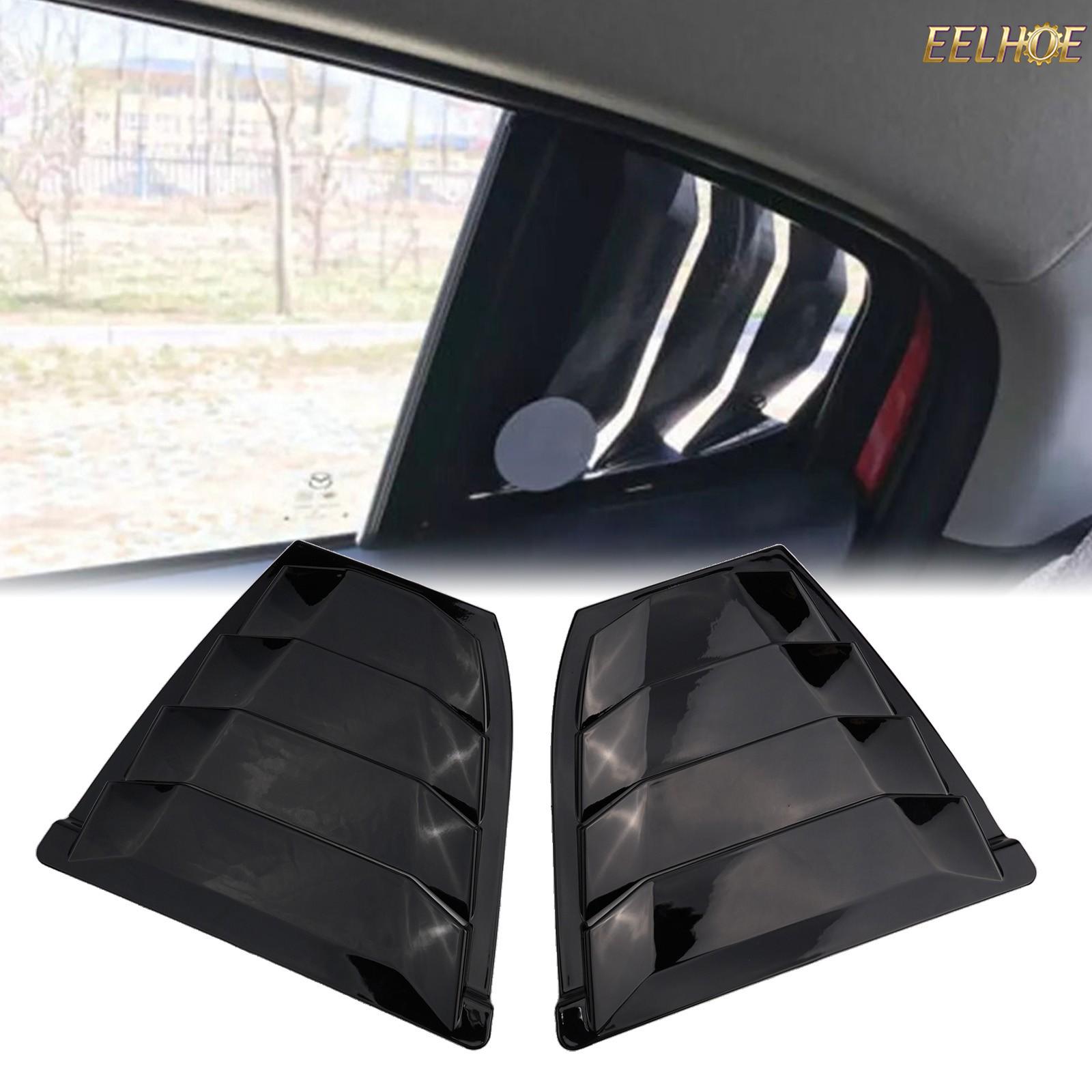【EELHOE】 Stylish Rear Door Glass Louver Trim for Mazda 3 Axela Matte Black Finish [Hot Sale Of New Auto Parts] ราคา 1,483 บาท*ส่งฟรี