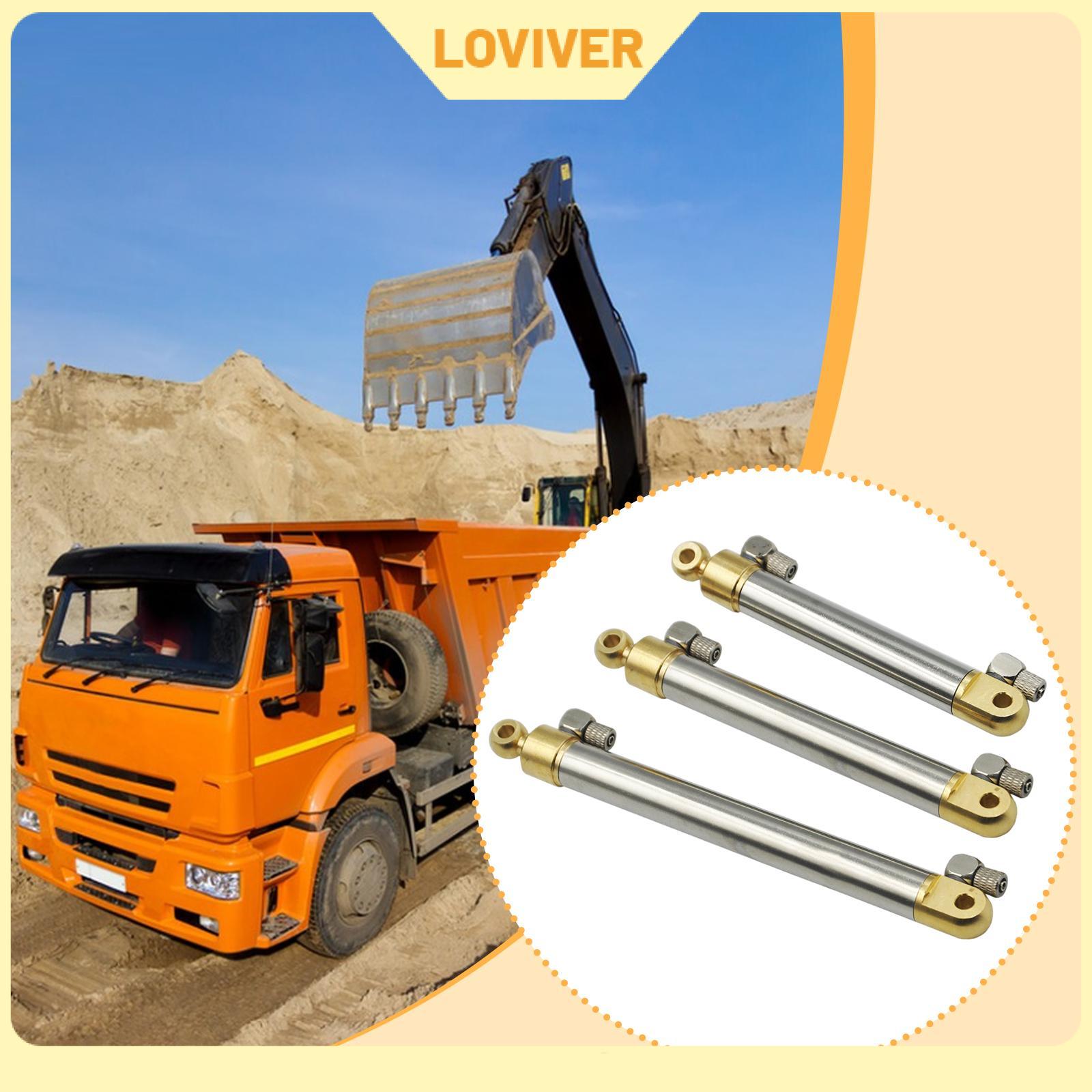 อุปกรณ์ประดับยนต์และชิ้นส่วนยานยนต์ Loviver RC รุ่น Mini กระบอกไฮดรอลิกประสิทธิภาพสูงความทนทานทนทานสแตนเลสสตีลทดแทน Professional