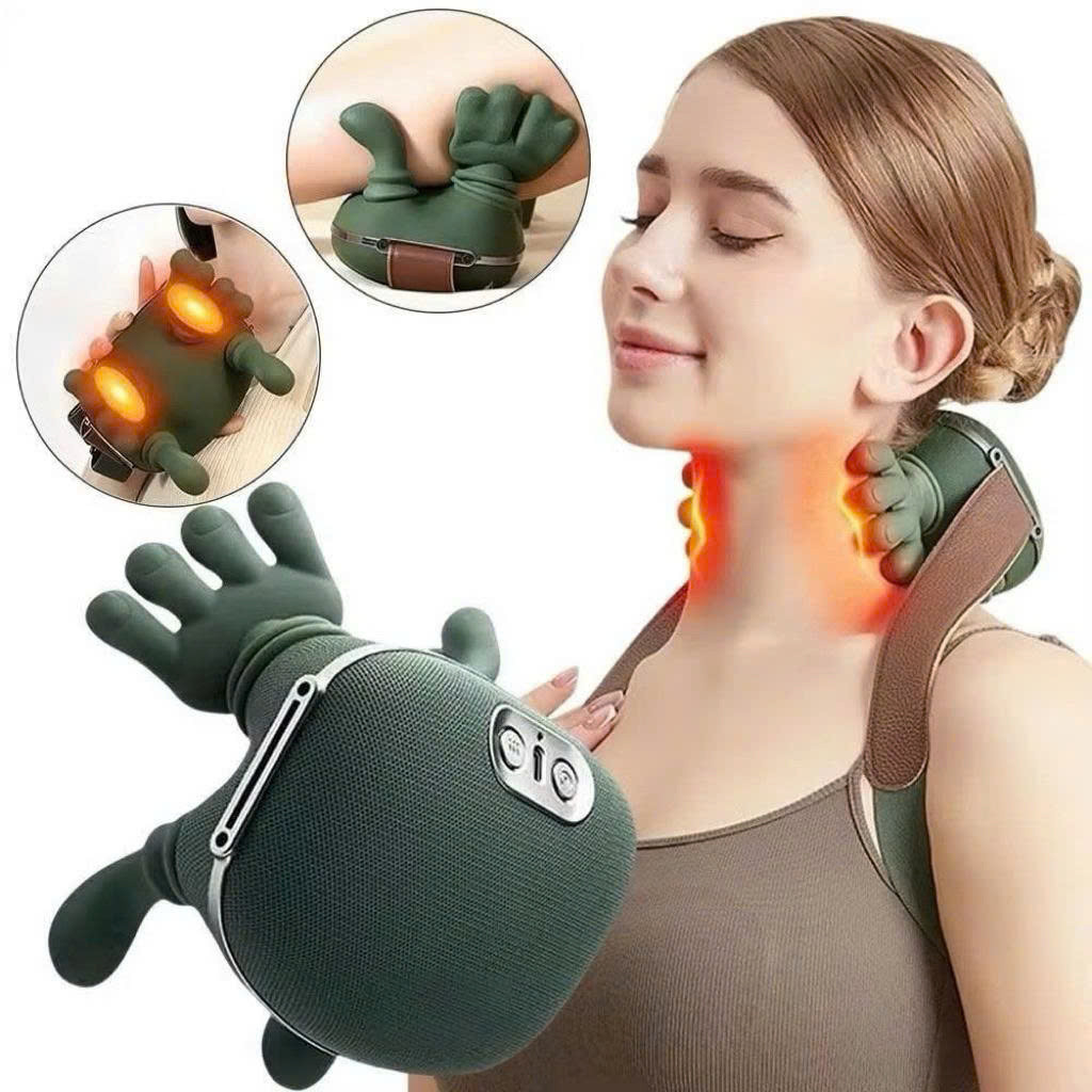 Máy Massage Cổ Vai Gáy Cao Cấp – Xoa Bóp Chuyên Sâu, Thư Giãn Chuẩn Spa