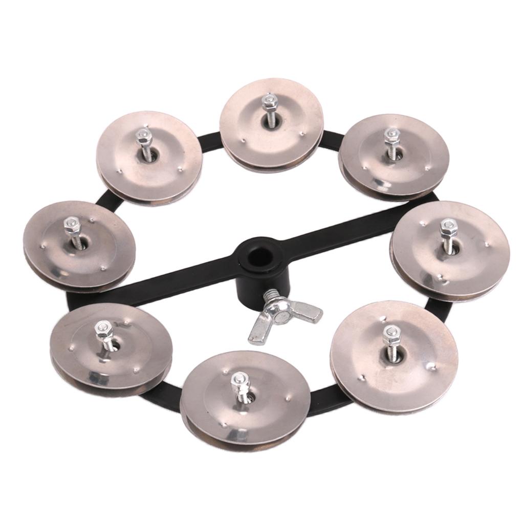 Musical Hi Hat Tambourine With Single Row Hand Percussion For Party Favor