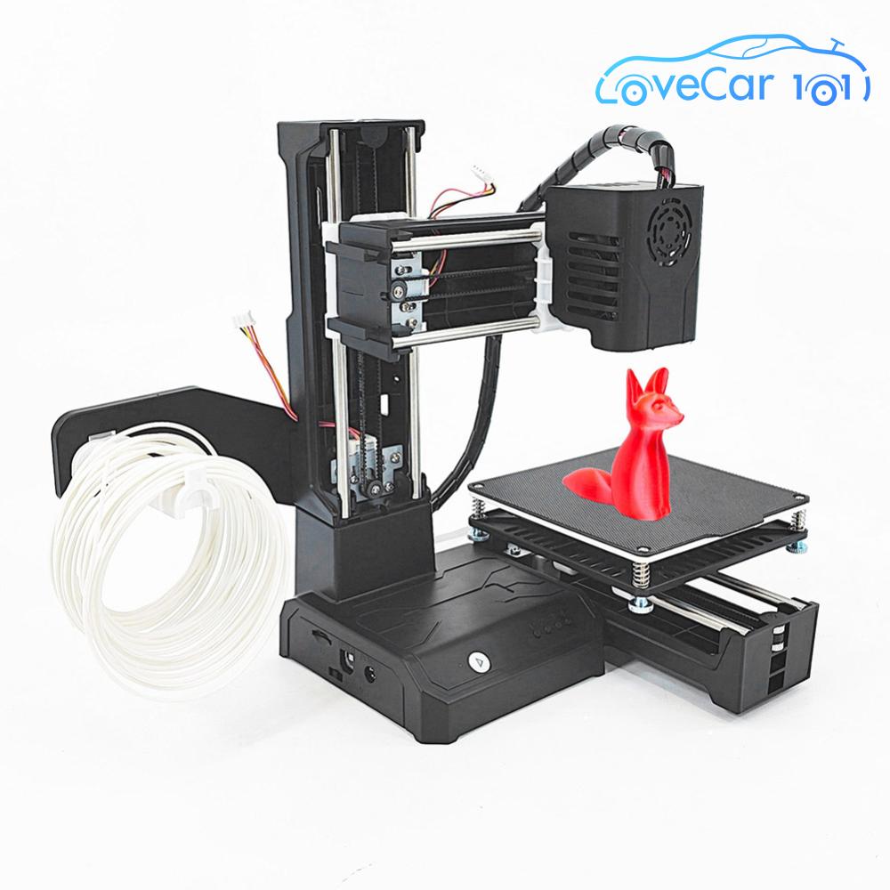 Portable 3D Printer Easy To Use Entry Level Smart Printing Machine Printing Volume 100X100X100MM for Kids and Beginners ราคา 3,815 บาท*ส่งฟรี