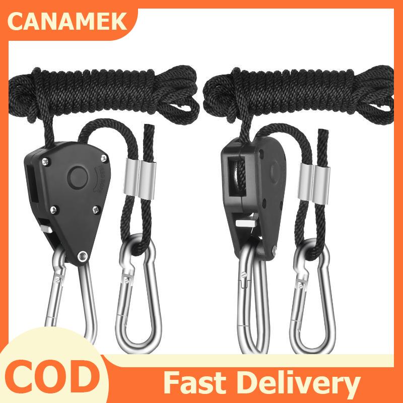 CANAMEK เชือกแขวนกลางแจ้งปรับได้สำหรับติดตั้งเต็นท์ตั้งแคมป์ทนทานใช้งานง่ายออกแบบสำหรับการผจญภัยกลางแจ้ง ราคา 81 บาท*ส่งฟรี