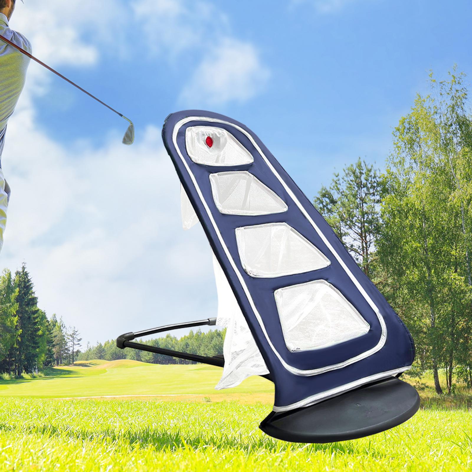 Baoblaze Golf Practice Hitting Net 4 Holes Easy Setup Golf Hitting Net System for Swing Practice Golf Training Net Golf Accessories ราคา 2,230 บาท*ส่งฟรี