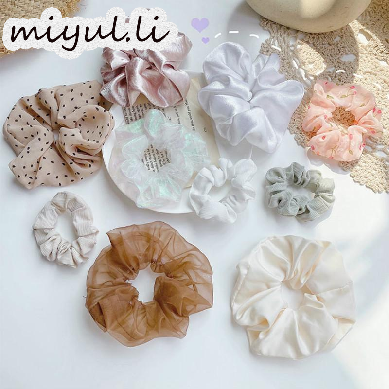miyuli เสาไหมสีทึบสไตล์เกาหลีย้อนยุค ราคา 9 บาท*ส่งฟรี