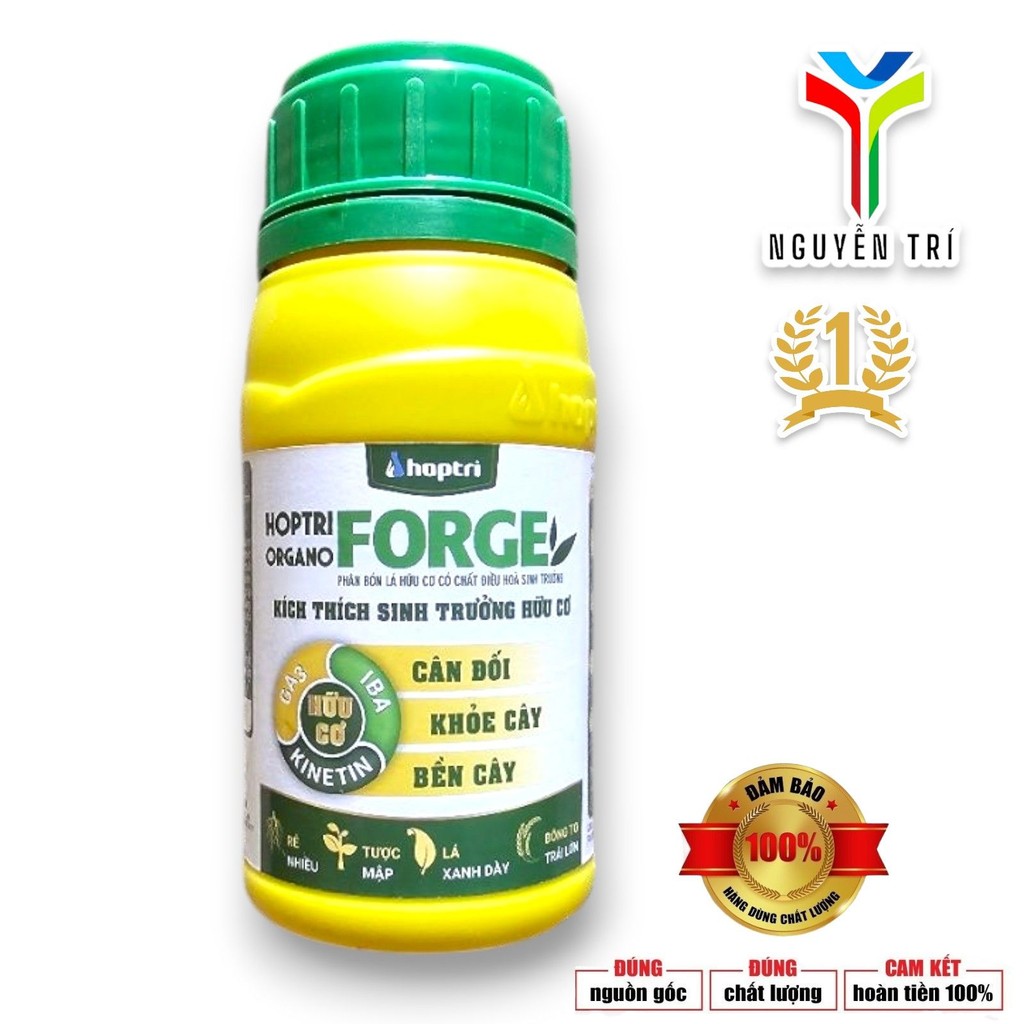Kích Thích Sinh Trưởng Hữu Cơ Organo Forge Hợp Trí (Chai 250ml) Kích Rễ Mập Chồi Xanh Lá Lớn Trái
