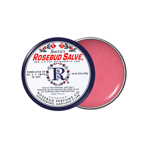 in stock American Rosebud Salve Rose Bud Cream Moisturizing and Moisturizing Lip Balm 22g Light Grain