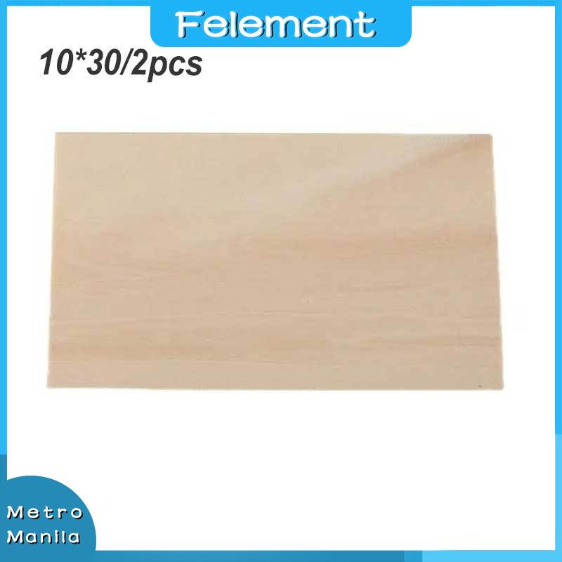 2pcs 3mm Diy Balsa Wood Sheets Balsa Wooden Plate For House Ship Craft Model