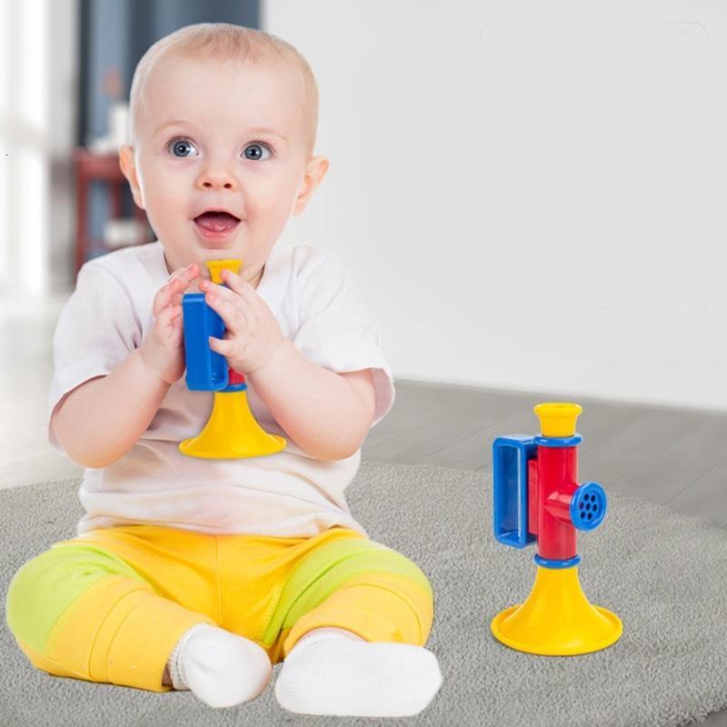Kèn Trumpet nhựa Kèn Đồ chơi nhạc cụ cho bé Đồ chơi tương tác quà tặng cho trẻ em và trẻ mới biết đi đồ chơi giáo dục sớm