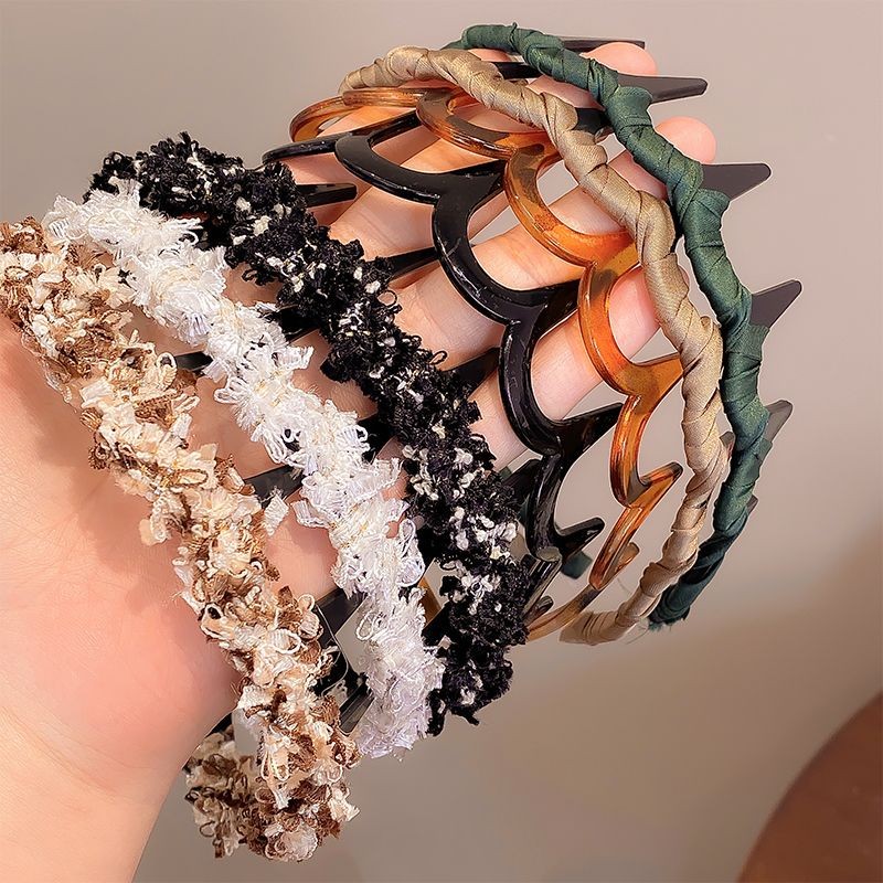 2 cái thời trang Hàn Quốc lượn sóng headband cho nữ mới răng chống trượt Phụ kiện tóc băng đô