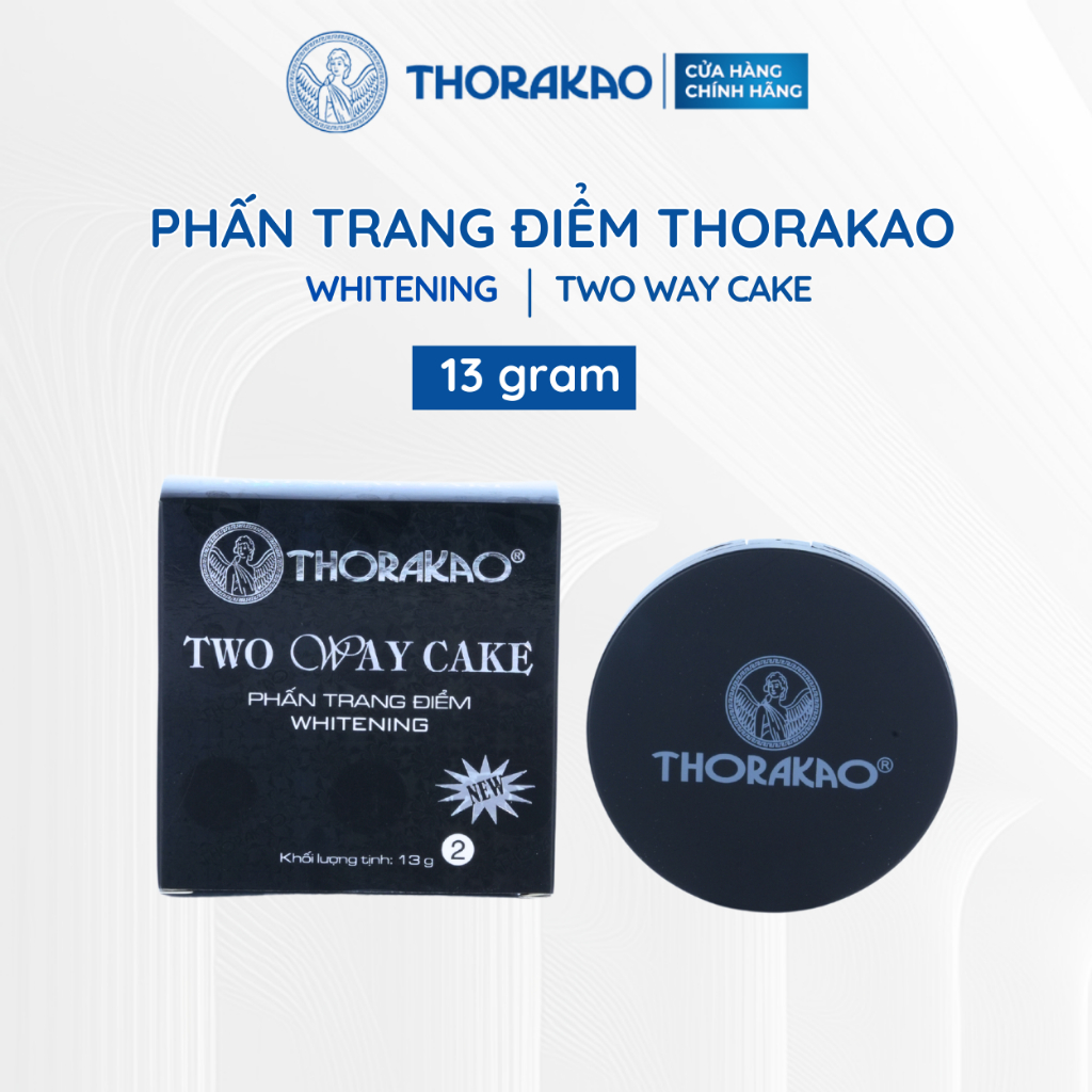 Phấn Phủ Thorakao Kiềm Dầu Dưỡng Trắng Da Kim Tuyến 13G