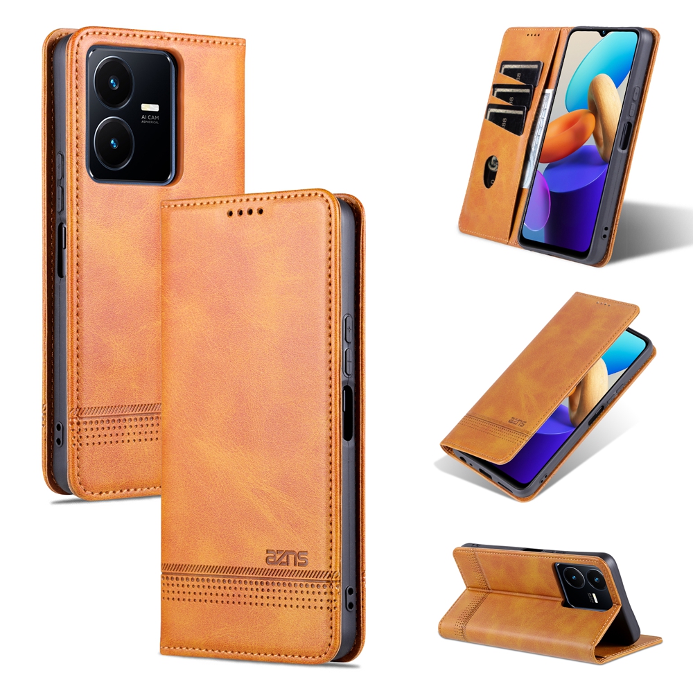 Vỏ điện thoại Ốp Nắp gập Có Khe Cắm Thẻ Ví da từ tính cho Vivo y36 y78 y76 y02 y02a y02s Y16 Y35 Y22 y22s y15a Y01 y33t y21t y21e Y21 y21s y33s