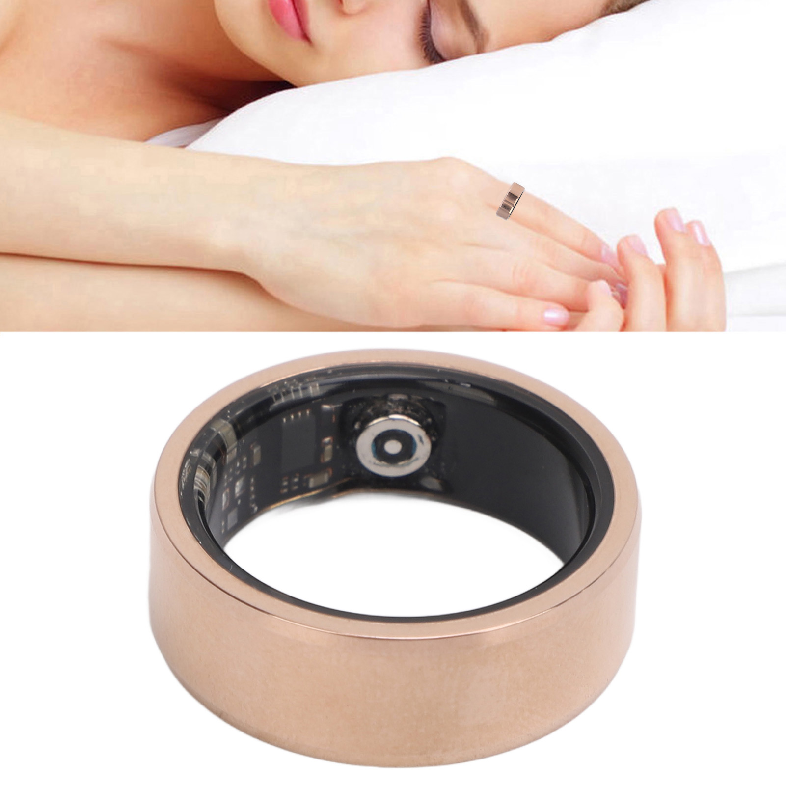 Bộ theo dõi sức khỏe Vòng thông minh theo dõi giấc ngủ sạc thông minh Vòng sức khỏe với ứng dụng cho món quà sinh nhật
