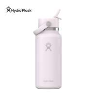 HYDRO FLASK 32OZ WIDE FLEX STRAW CAP CLOUD PINK