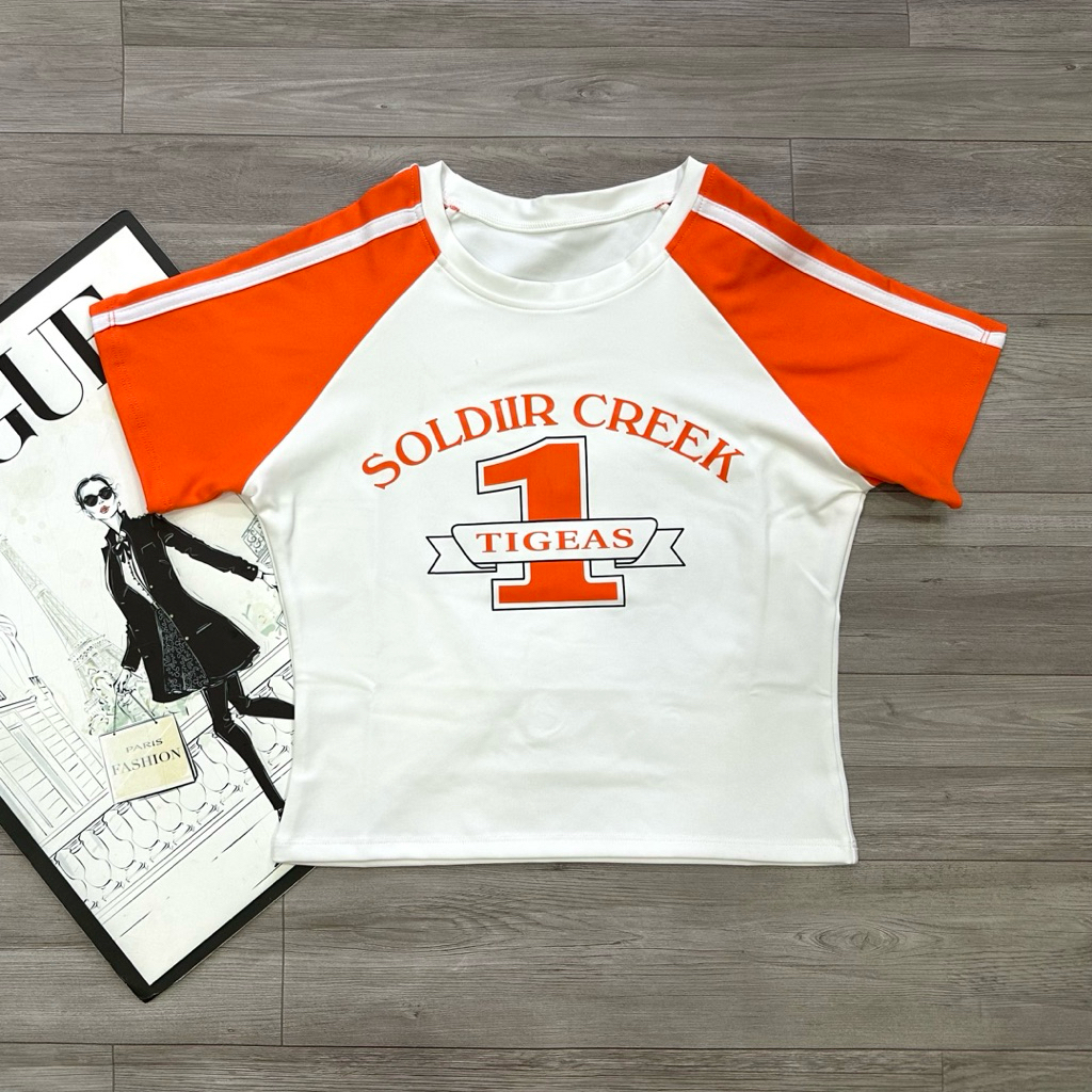 Áo tập Croptop tập Pickleball Zumba Yoga Gym nữ