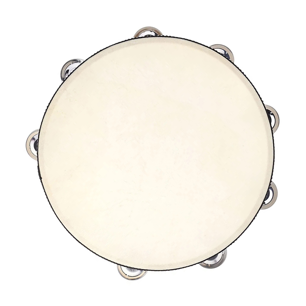 10 Hand Held Tambourine Drum Bell Birch Metal Jingles Percussion Musical Educational Instrument for KTV Party Kids Games Giá  117,000 Đồng*Miễn phí vận chuyển