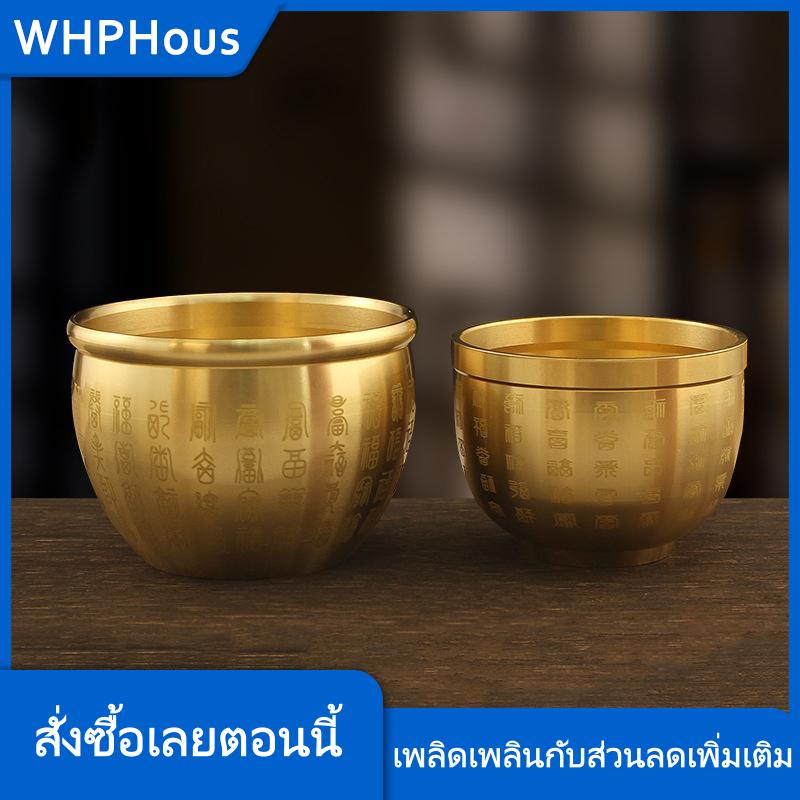WHPHous OUFEN แท่งทองจำลองขนาดเล็กอุปกรณ์ตกแต่งทองแท่งทำด้วยมือของขวัญงานขึ้นบ้านใหม่งานฝีมือสไตล์จีน ราคา 77 บาท*ส่งฟรี