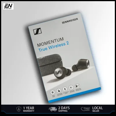Sennheiser MOMENTUM True Wireless 2 Truly Wireless Bluetooth 5.1 Earbuds With Active Noise Cancellation And 28 hours Play Time With Charging Case