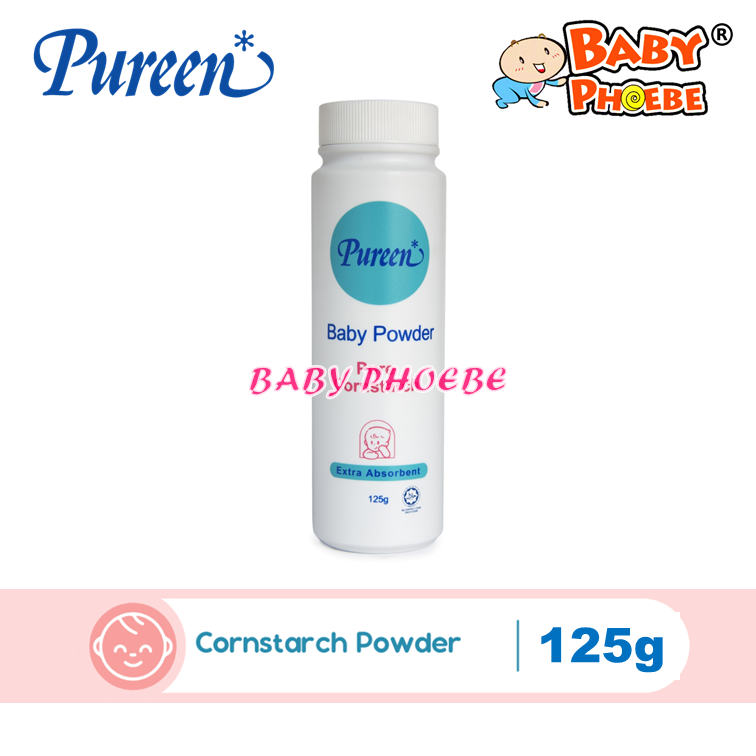 Pureen Baby Powder 50g 100g 175g / Pure Cornstarch 40g 125g / Skin Protectant Powder 50g 100g 175g / Fruity Baby Powder