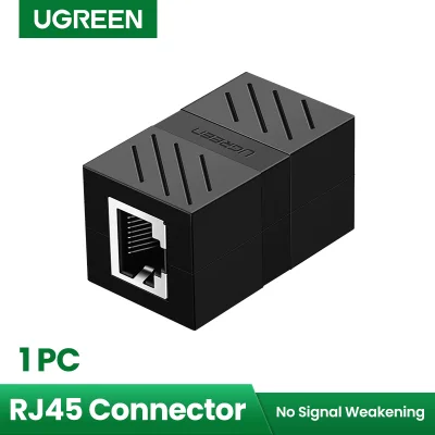 UGREEN RJ45 Cat 8 Cat7 Cat6 Cat5 RJ45 Female Connector Ethernet Adapter Lan Network Extender Extension Cable for Ethernet Cable