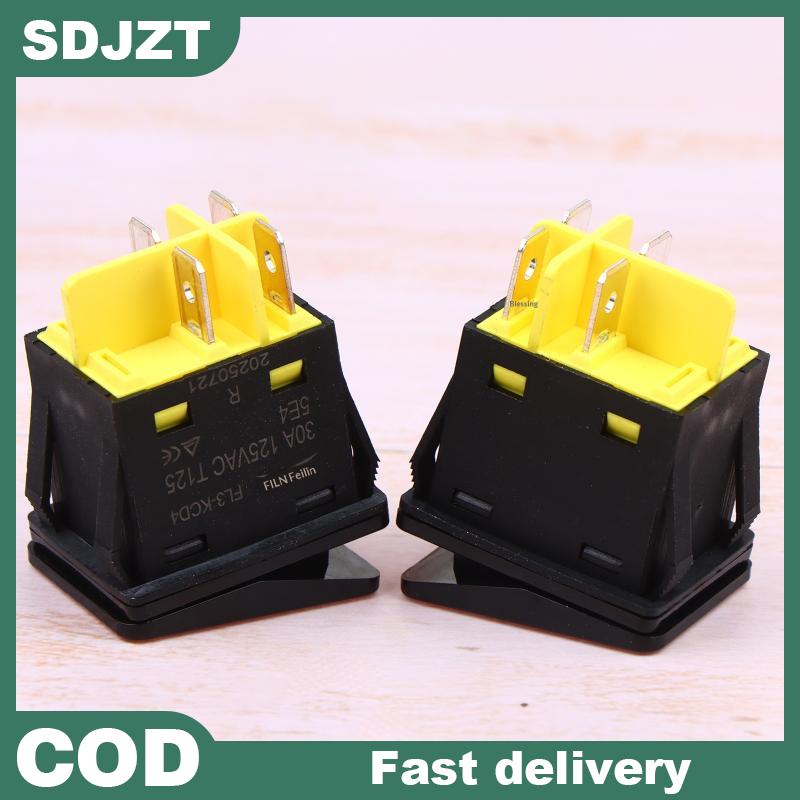 【SDJZT Tools】 110V 220V 30A 4 pin dpst Rocker chuyển đổi không thấm nước T85 IP67 cho xe Thuyền biển điều khiển điện Giá 125,808 Đồng*Miễn phí vận chuyển