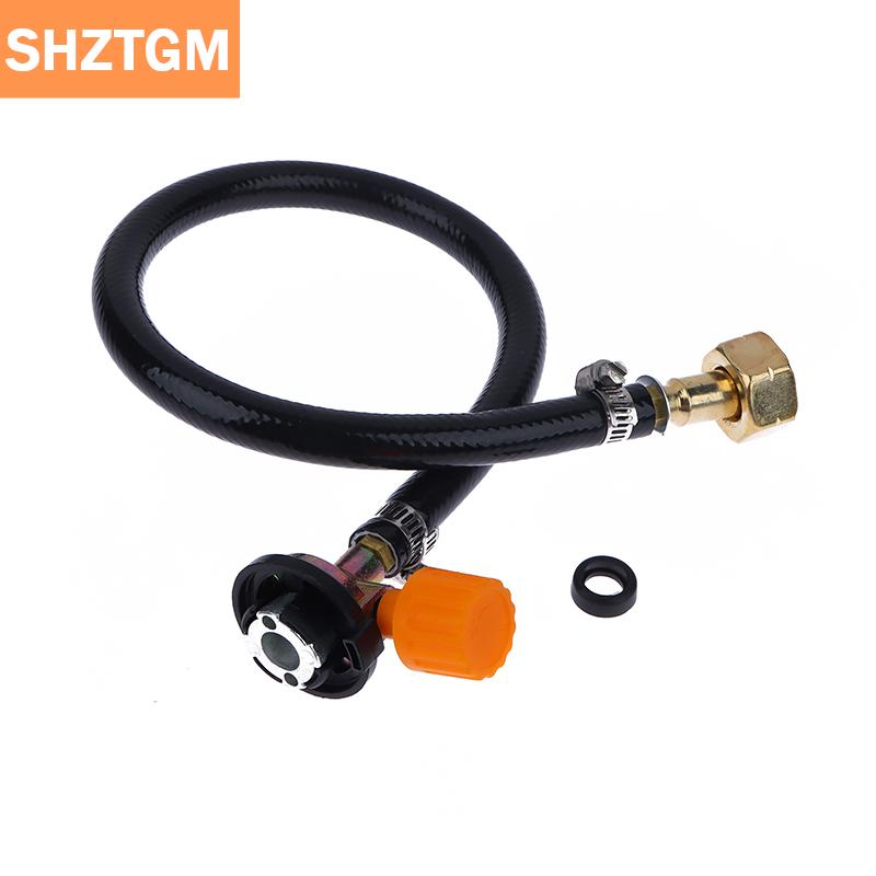 [COD] SHZTGM ท่อเติมก๊าซอะแดปเตอร์เติมยางกันรั่วท่อเติมแก๊สกระบอกสูบอุปกรณ์เสริมสำหรับถังบรรจุวาล์วท่อถัก ราคา 113 บาท*ส่งฟรี