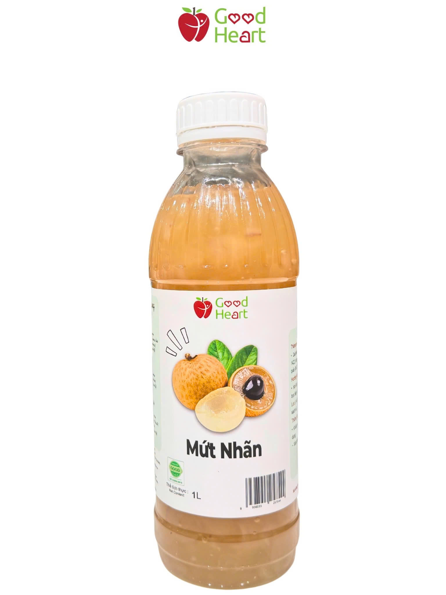 Mứt Nhãn Good Heart - chai 1 lít
