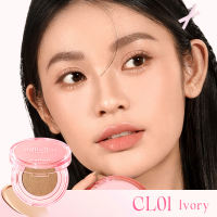 [ROREC] PINKFLASH PF-F28 Multi Effect Cushion Foundation Lightweight Natural Finish Smooth Base Makeup 11g