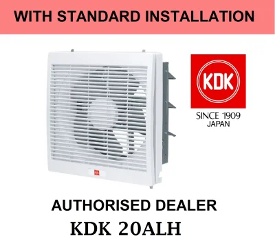Installation KDK 20ALH Exhaust Fan Ventilation Fan Ventilating Install GSE