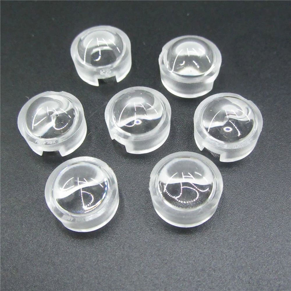 Tomaki 1W 3W đèn Led cho IR CCTV 15 30 45 60 90 100 độ ống kính collimator ống kính lồi ống kính acrylic Ống Kính Mini ống kính acrylic 13mm ống kính Ống Kính LED