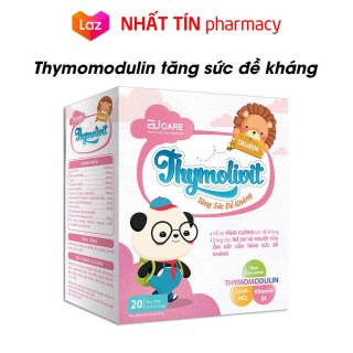Siro Thymolivit tăng sức đề kháng cho bé, bổ sung thymomodulin, kẽm gluconate, vitamin tăng cường thể chất - 20 ống thumbnail