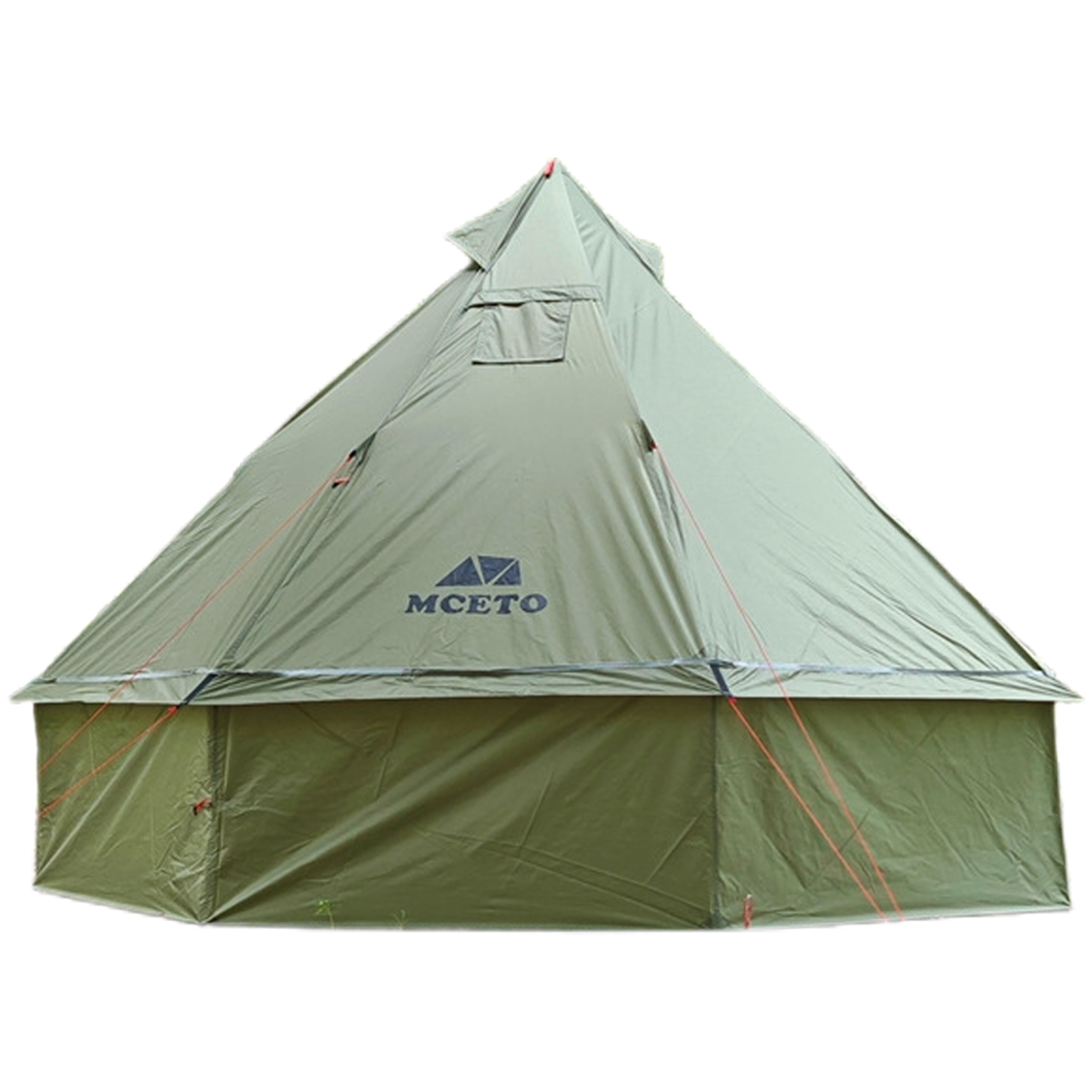 TOMSHOO People Tipi Tent With Stove Pyramid With 2-4 Stove · v3