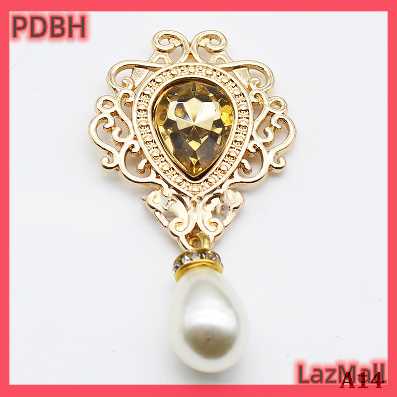 Flash Sale Mặt dây chuyền ngọc trai kim loại phẳng trang trí thời trang tuyệt đẹp lời mời đám cưới kỳ nghỉ Phụ kiện sáng tạo