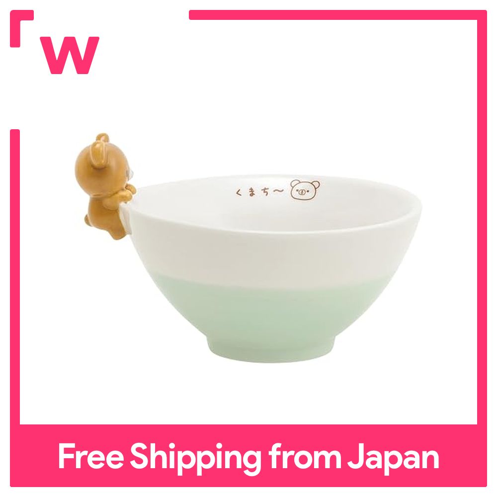 Tk17104 Rilakkuma chawan với linh vật-chairoi kokuma