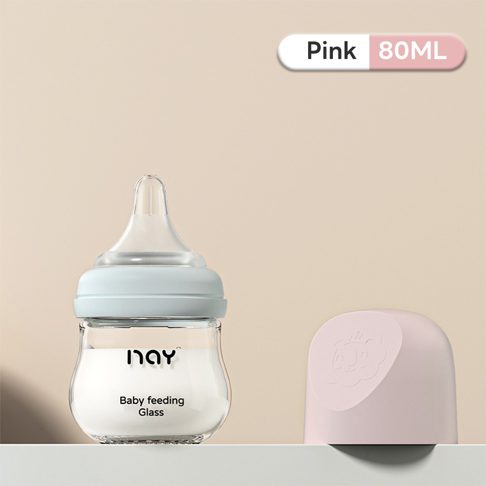 Mumystation Botol Susu Bayi Anti Tumpah 80ML/160ML Botol Minum Newborn