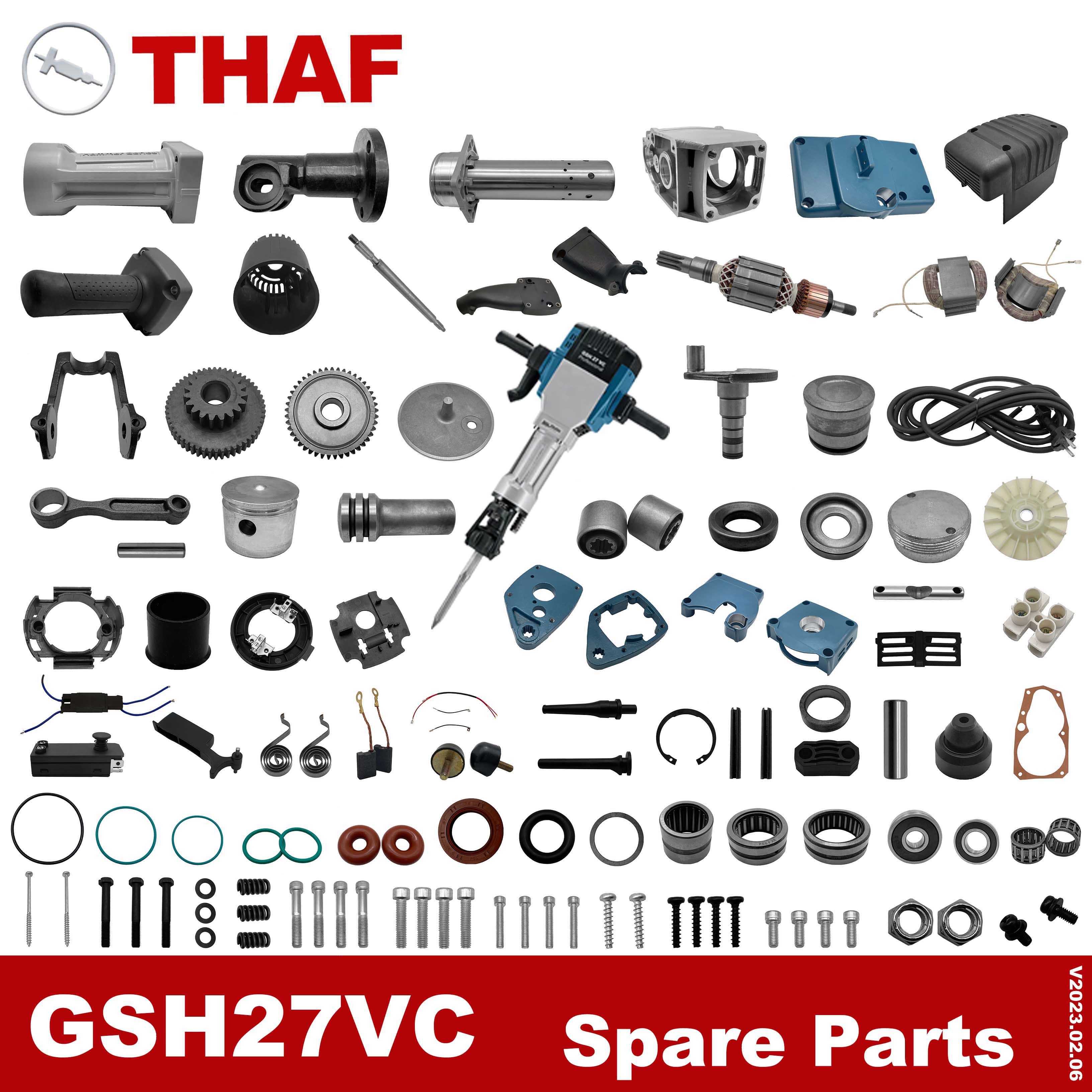 【Must-have】 Suppression Filter Replacement Spare Parts For Bosch Demolition Gsh27 Gsh27vc B70