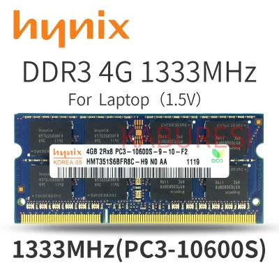 Hynix Original DDR3 4GB 1333Mhz PC3-10600 for laptop RAM Memory 204pin 1.5V