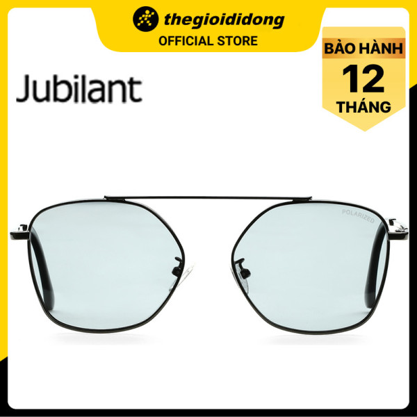 Giá bán Mắt kính thời trang Nam JUBILANT JS1775_57_C4 gọng phi công chống tia UV màu đen cá tính