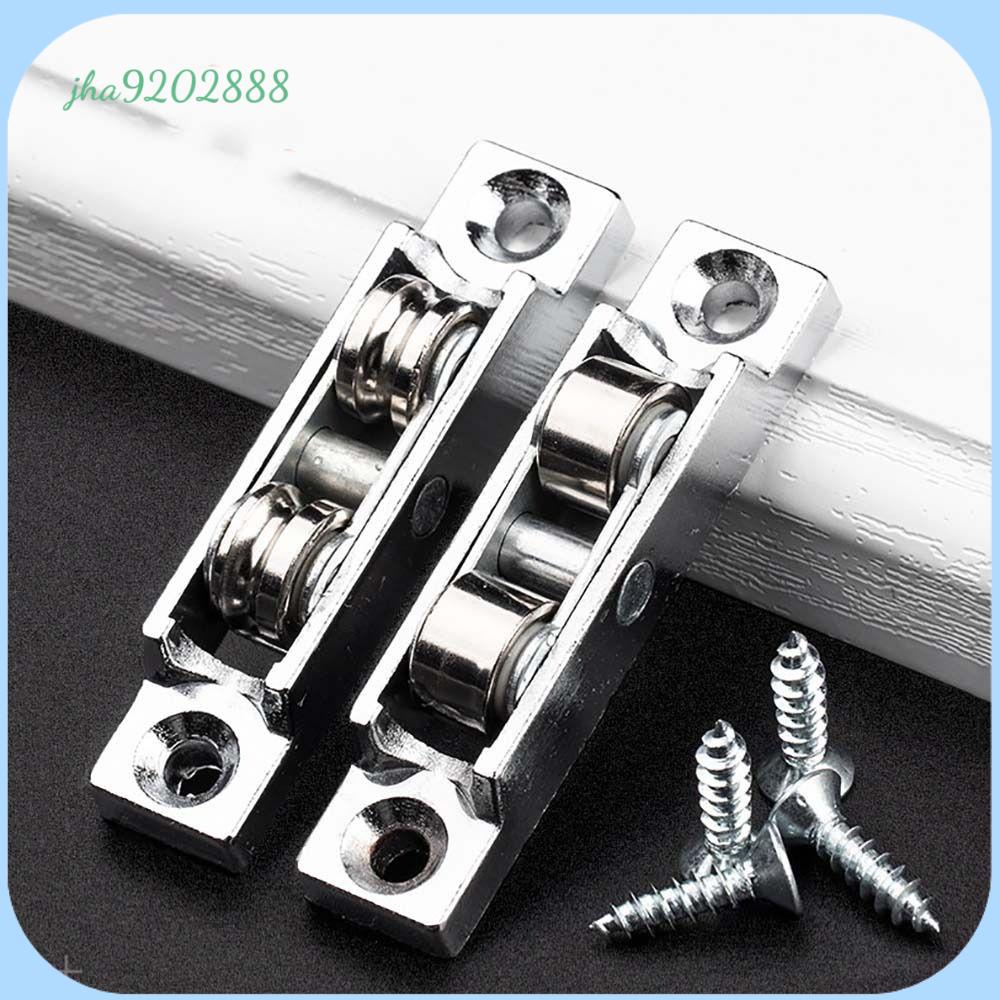 JHA9202888 Thép không gỉ Ròng rọc cửa sổ Bánh xe Đồ nội thất Con lăn cửa Phần trên Đồ khí Bánh xe ròng rọc Thủy tinh