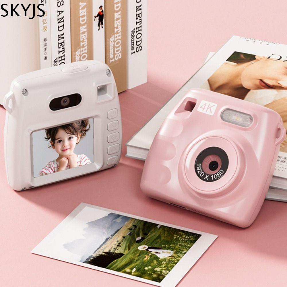 SKYJS Chụp ảnh Máy ảnh mini cho trẻ em Nhỏ Đồ chơi SLR Máy ảnh kỹ thuật số mini cho trẻ em Di động HD Đồ chơi camera HD cho trẻ em Trẻ em
