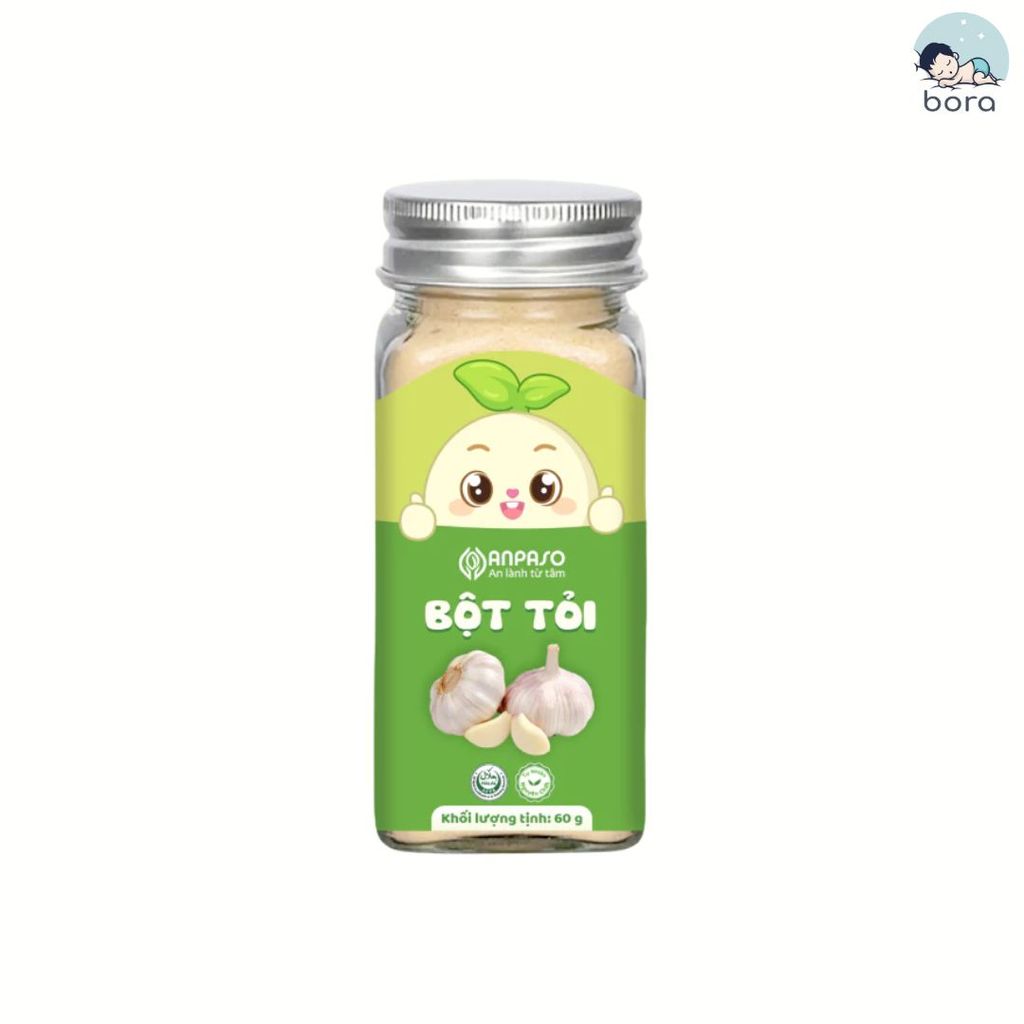 Bột gia vị ăn dặm Anpaso hỗ trợ bé ăn ngon